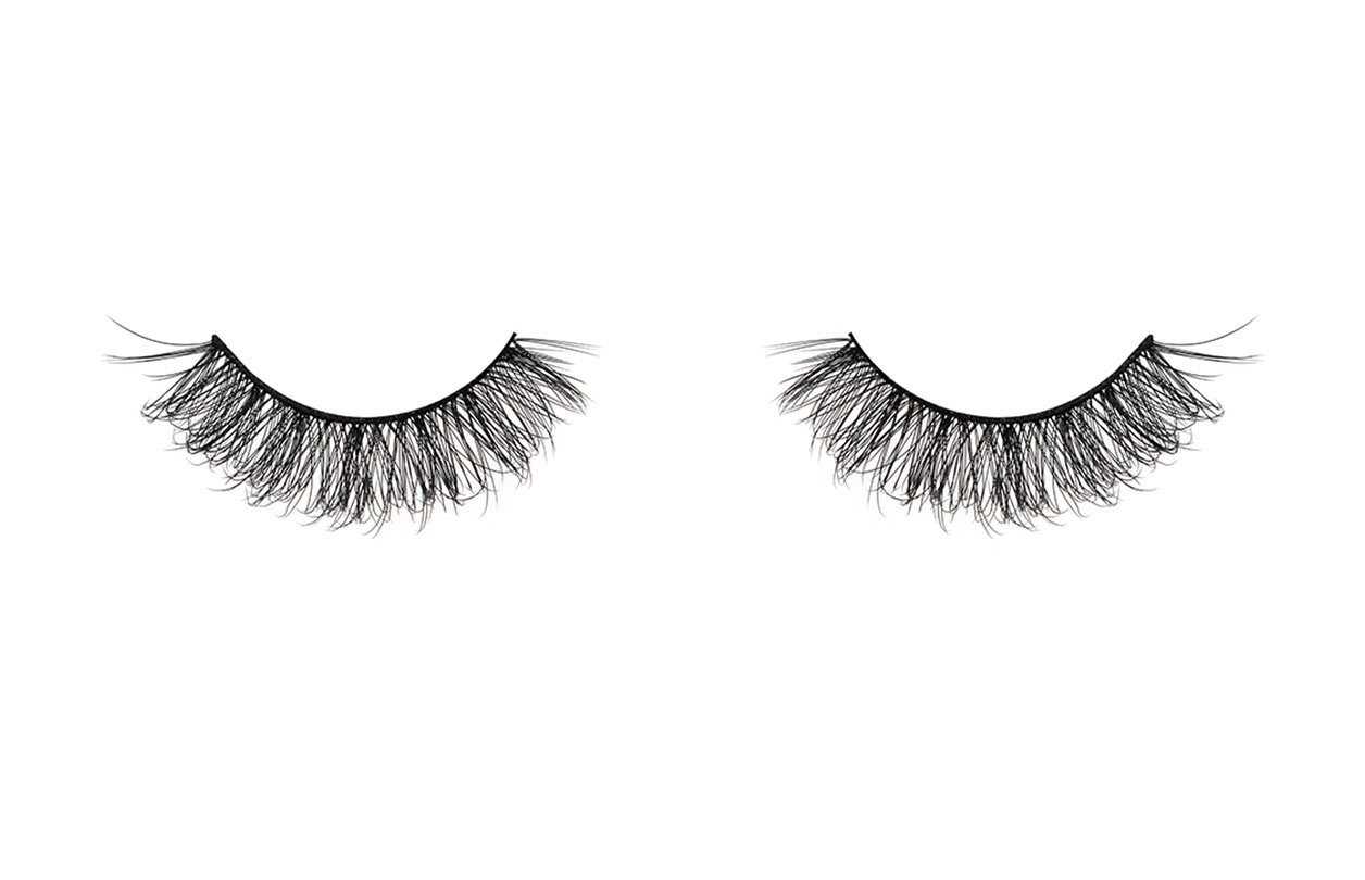 3D Fluffy DD Curl Vegan Mink Lashes -TBK02