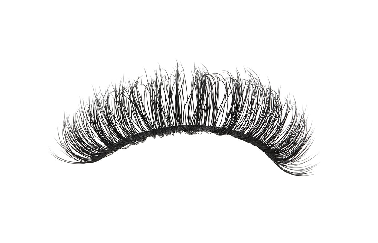 3D Fluffy DD Curl Vegan Mink Lashes -TBK03