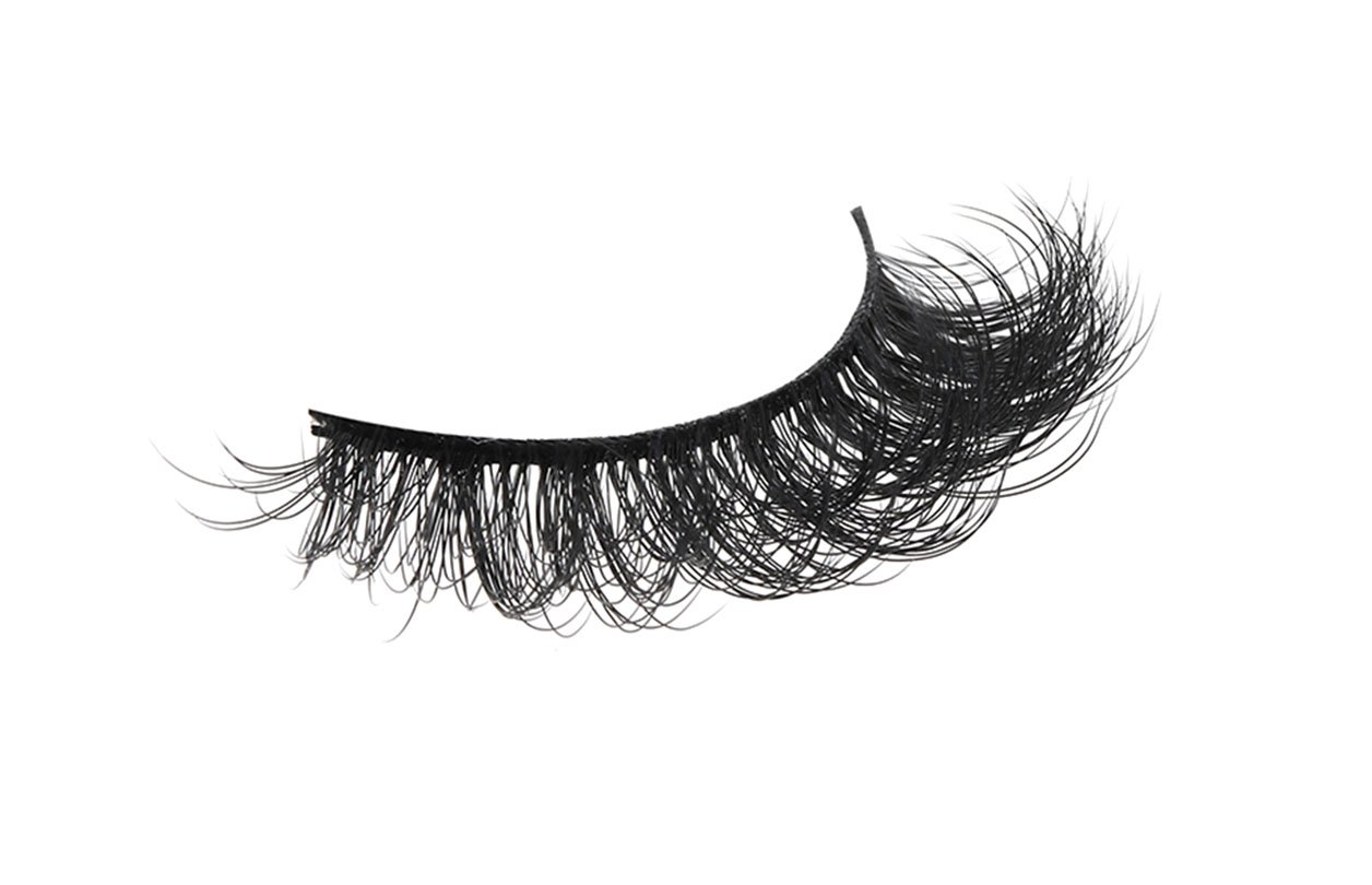 3D Fluffy DD Curl Vegan Mink Lashes -TBK03