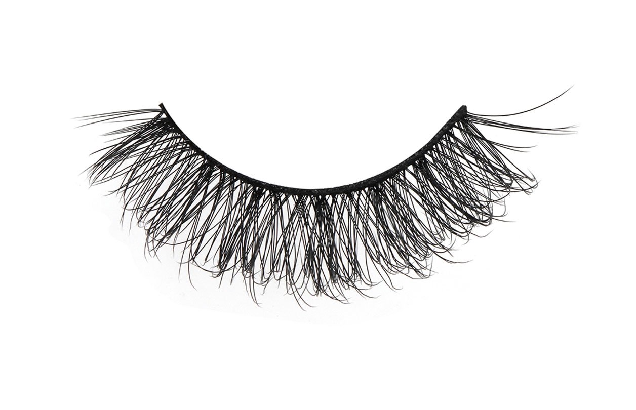3D Fluffy DD Curl Vegan Mink Lashes -TBK02