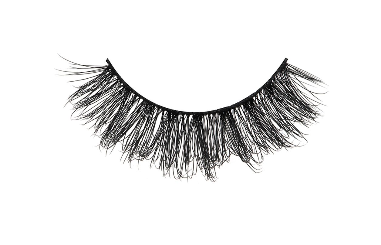 3D Fluffy DD Curl Vegan Mink Lashes -TBK03