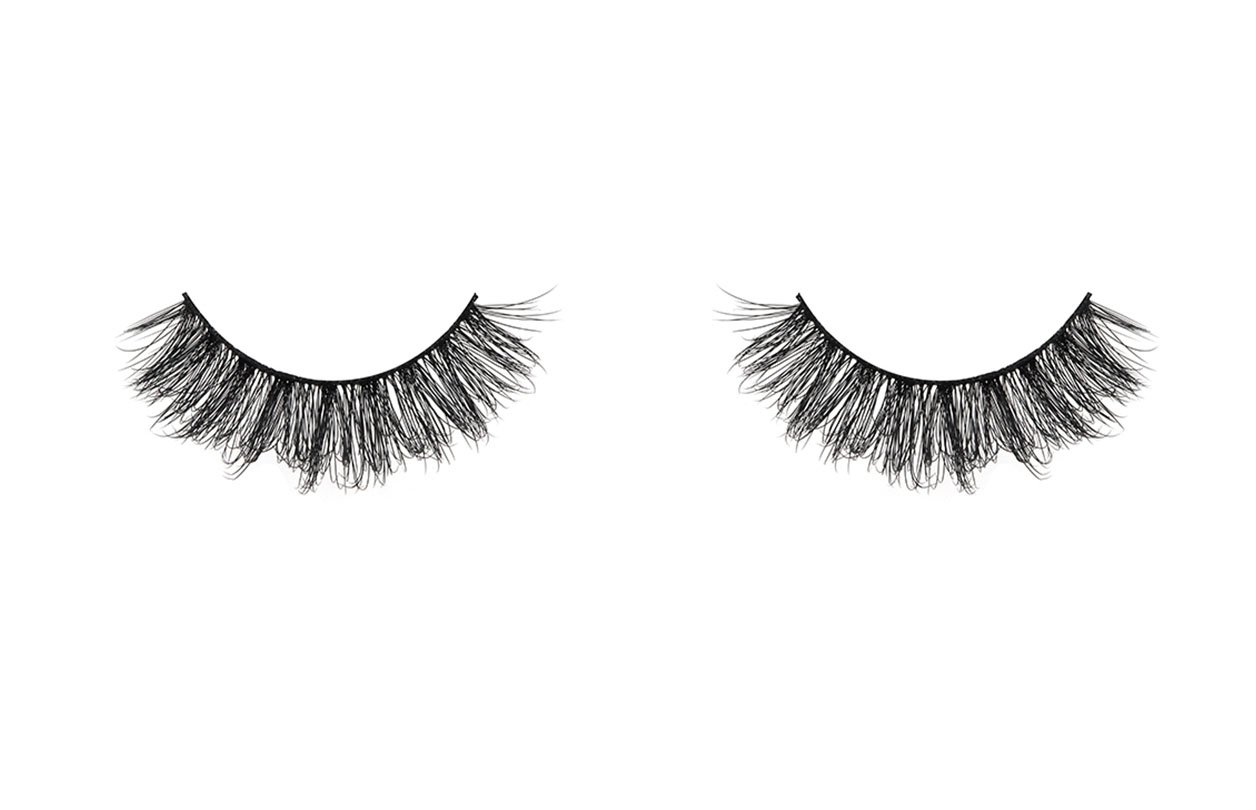 3D Fluffy DD Curl Vegan Mink Lashes -TBK03