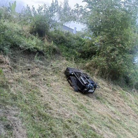 Crawler Mowers: Praised by Foreign Buyers from Our Website (45° Slope Fit)