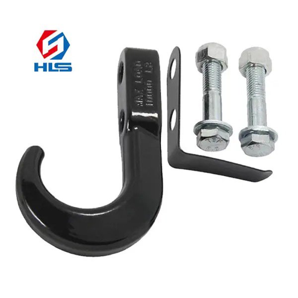 Forged Steel Towing Winch Hook 3/8" Clevis Slip towing hooks Top quality truck jdm tow hook strap