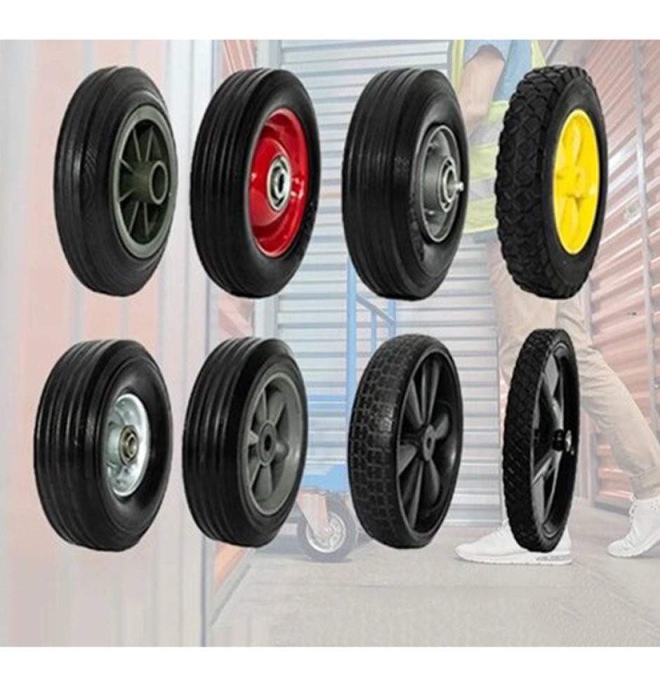HRY Wheel Launches Upgraded 10”×2.5” Heavy-Duty Solid Rubber Wheel, Flat-Free Solution for Hand Trolleys & Garden Carts