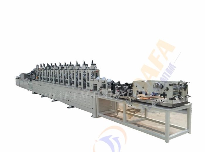 paper edge protection machine