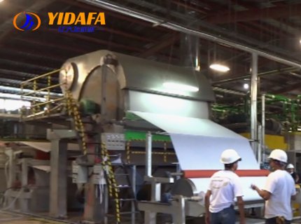 Bamboo Cotton Pulp System Tissue Toilet Paper Making Machinery