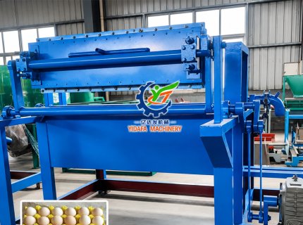 Small Pulp Molding Machine Making Egg Trays
