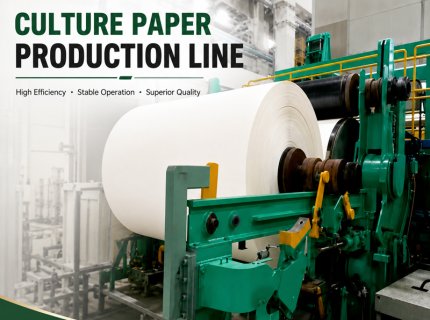 High-Speed Wood Pulp Culture Paper Production Line for Printing and Writing Paper