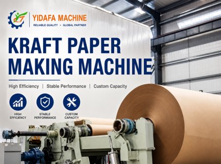Waste Paper Pulping Kraft Paper Wrap Manufacturing Plant