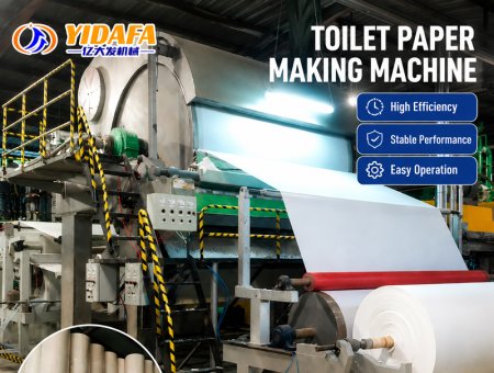 Bamboo Pulp Bathroom Tissue Paper Production Equipment