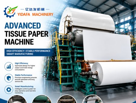 YIDAF A Machinery Launches Advanced Tissue Paper Machine Solution for High-Efficiency Paper Production