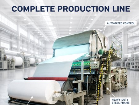 Revolutionary Bamboo & Bagasse-Based Pulp System Tissue Paper Jumbo Rolls Making Machine Redefines Sustainable Paper Manufacturing