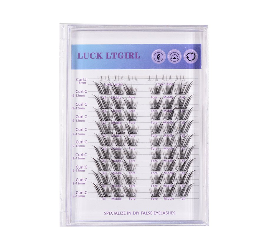 Individual Lash Clusters-Lavender-DFC