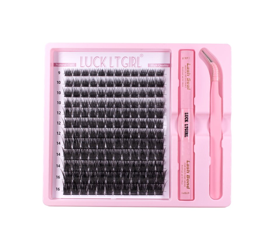 False Eyelash Kit With Tools-FT24