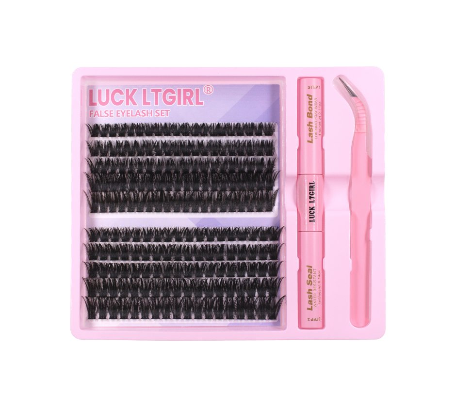 False Eyelash Kit With Tools-FT22
