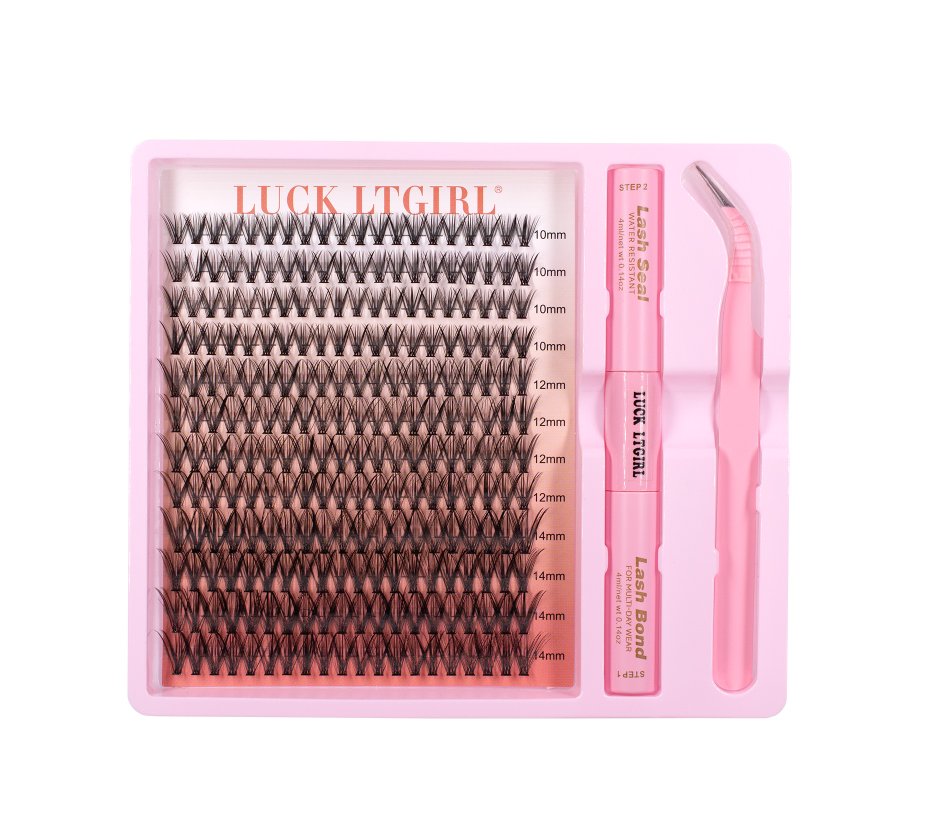 False Eyelash Kit With Tools-FT25