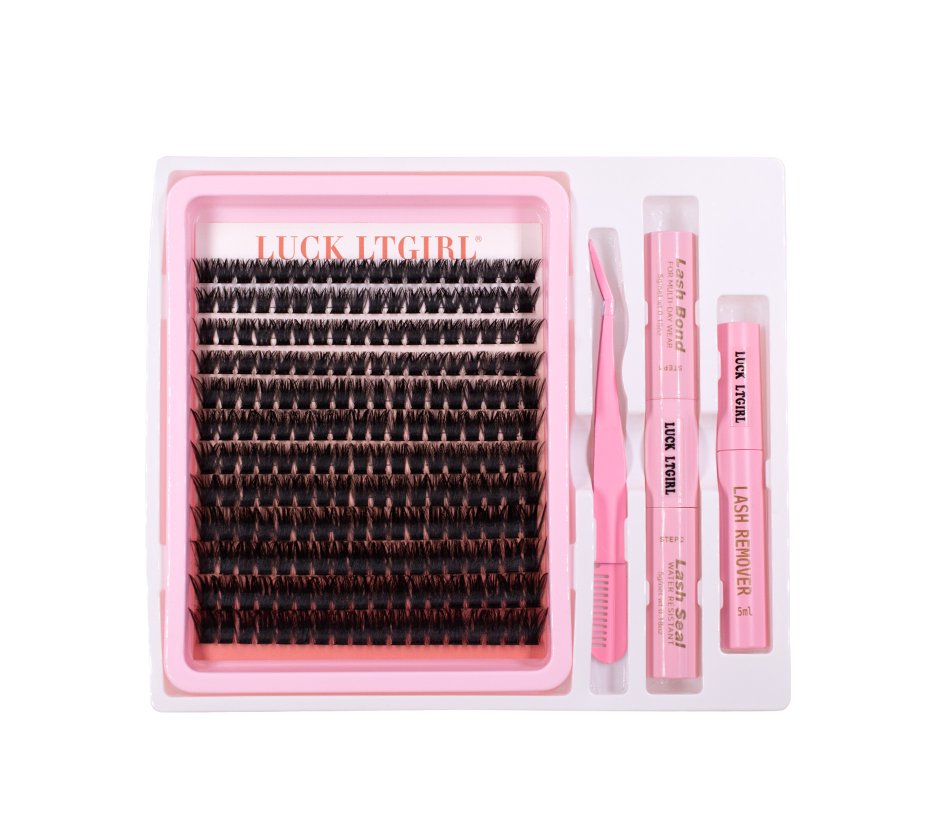 False Eyelash Kit With Tools-WFT32