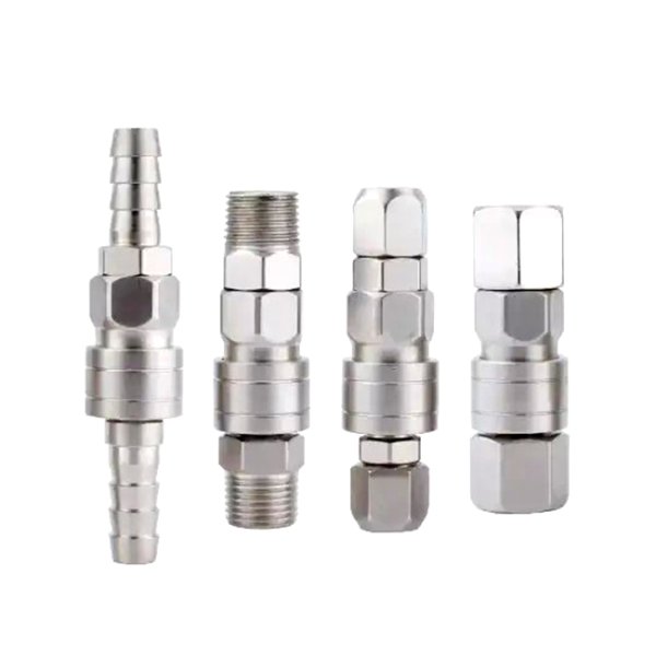 C-Type Self-Locking Quick Connector Air Pump Gas Pipe General Style Pneumatic Tool Accessories SF20/30/40 CNC Machined Wire EDM