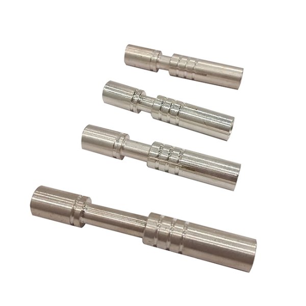 Heavy Duty Connector Silver Plated Crimp Male Female Contact