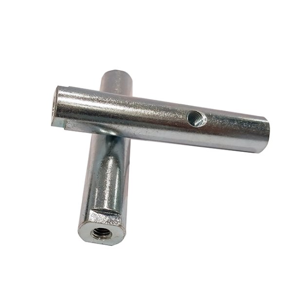 China Supplier Oem Furniture Bunkbed Barrel 2 Hole Cross Dowel Nuts Slotted Brass Barrel Nut And Bolts