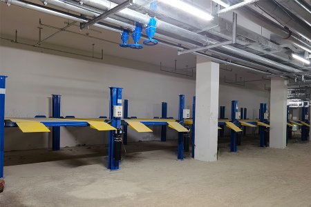 Proyecto de aparcamiento en Pekín