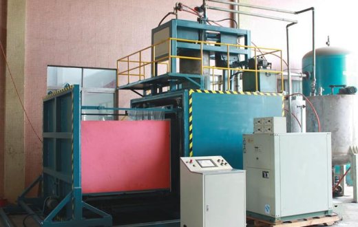 Máquina de espumado por lotes al vacío HXW-VB-15
