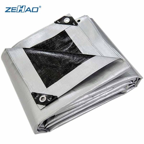 185g Silver/Black PE Tarpaulin