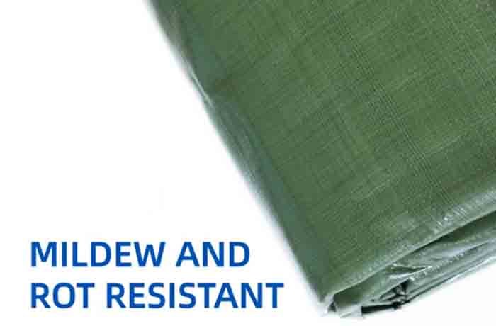 ZeHao 160g Green/Green PE Tarpaulin 