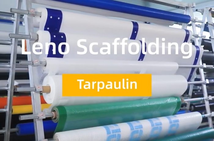 Leno scaffolding tarpaulin