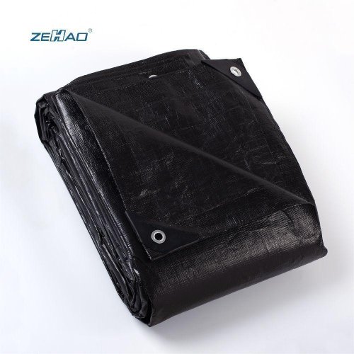 165g Black/Black PE Tarpaulin