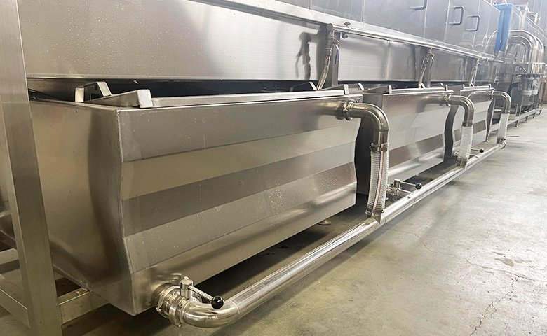 Water intake and drainage system