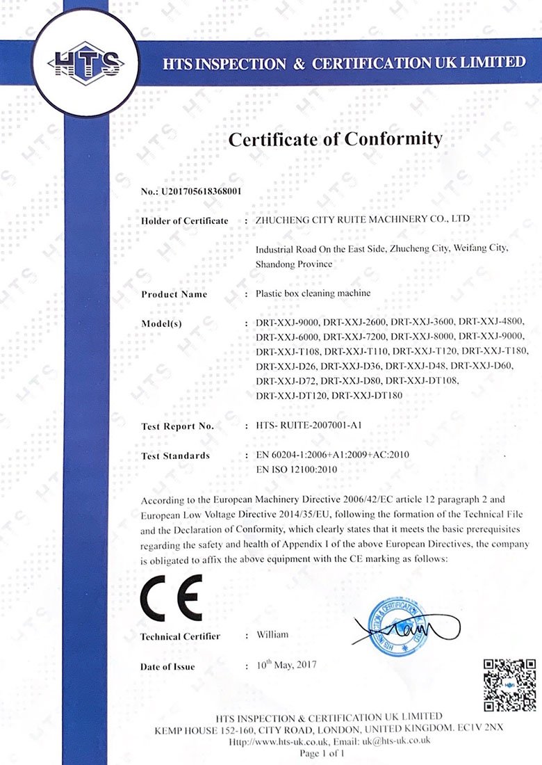 CE certificate