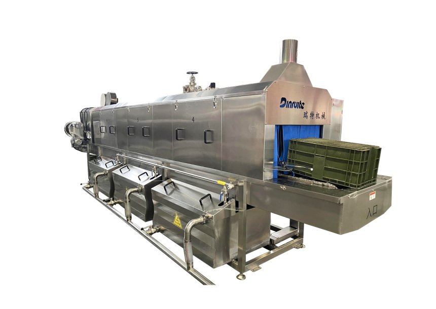 Auto parts box washer machine