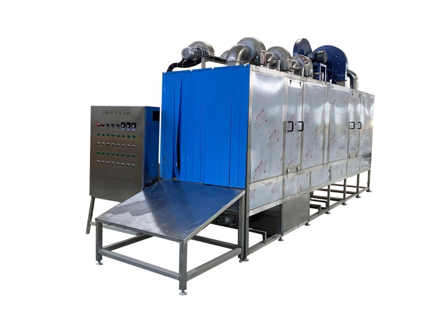 Trash bin washer bucket cleaning equipment