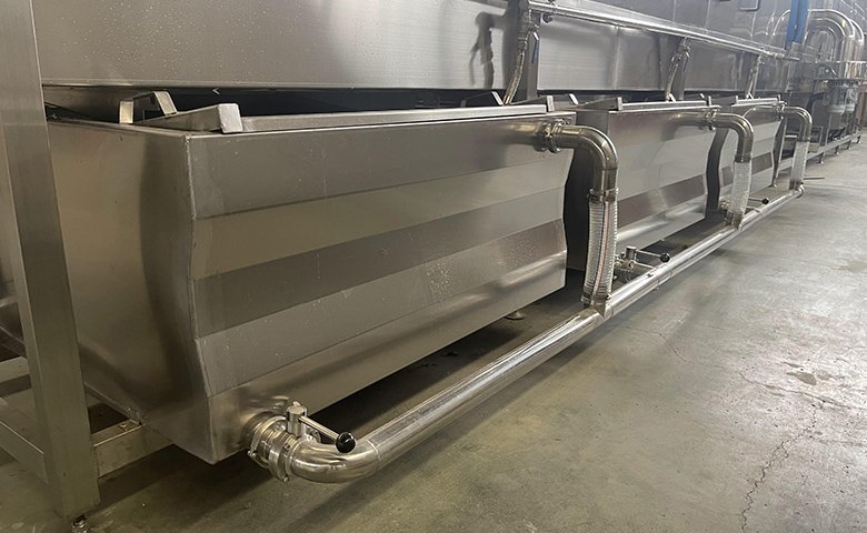 Water intake and drainage system