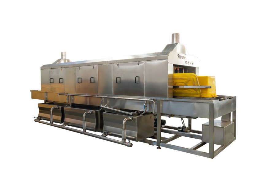 Medical waste bin washer box cleaning equipment