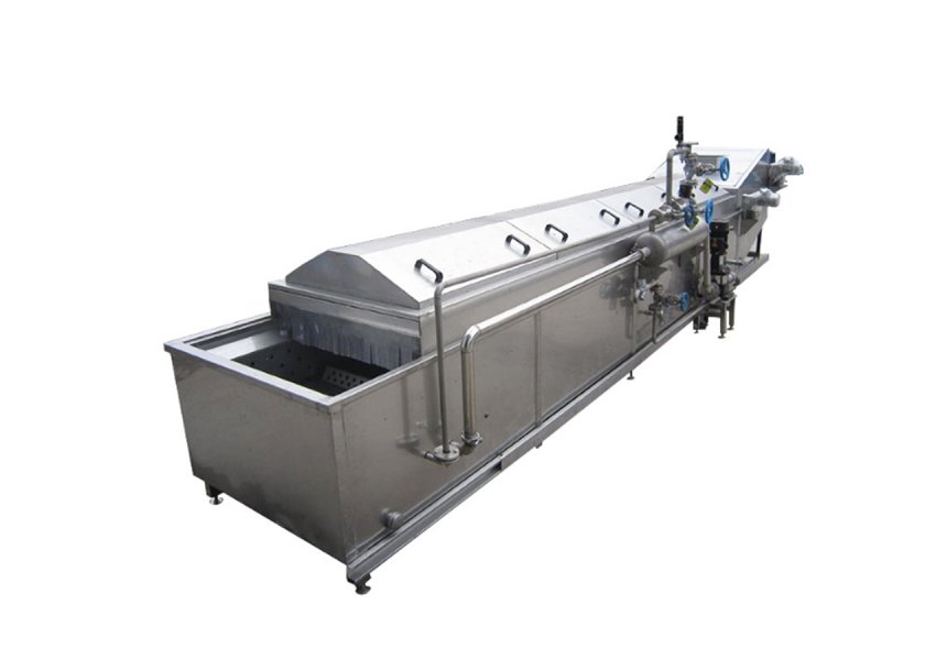 Water bath package food and dairy pasteurizer machine vegetable blancher
