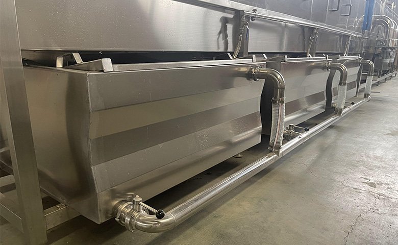 Water intake and drainage system