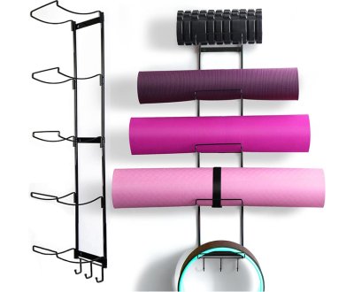 YG67 Yoga Mat Holder Wall Mount