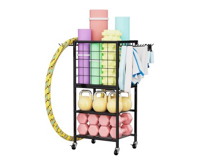 YG62 Home Gym Yoga Mat Storage Rack