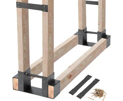 FWR85 Firewood Log Storage Rack Bracket Kit