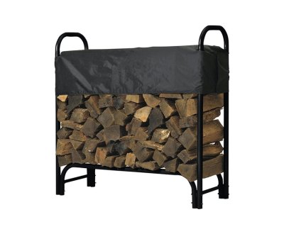 FWR81 Steel Frame Heavy Duty Outdoor Firewood Rack