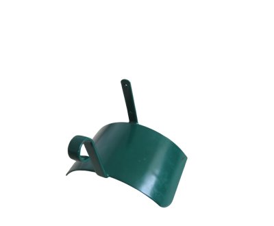 Green steel hose tidy rack