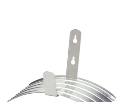 Galvanized wall mount hose holder HH009G