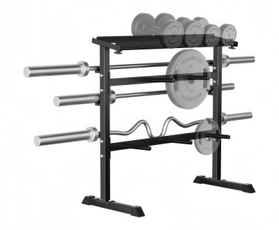 BBL77B Weight Storage Rack for Strength Training