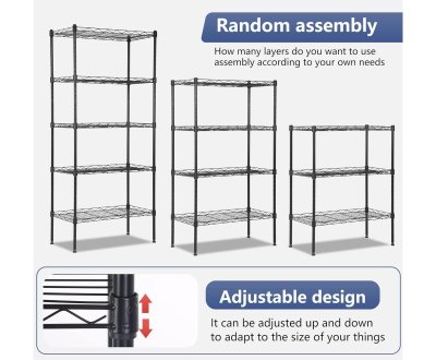 Metal wire rack WW445