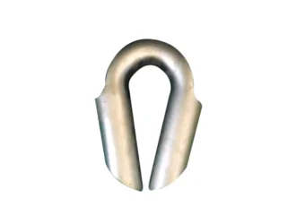 304 Stainless Steel Rope Tube Thimble with Gusset