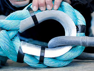 Mooring Rope K3 Thimble HDG for Aquaculture-sinostar marine equi