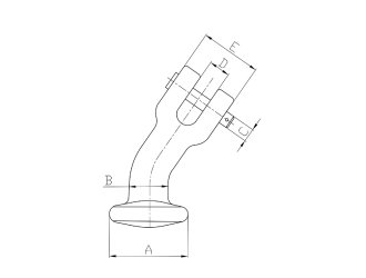 G80 Clevis Elephant Foot Forged Alloy Steel Hardware Rigging -sinostar marine equipment (3)